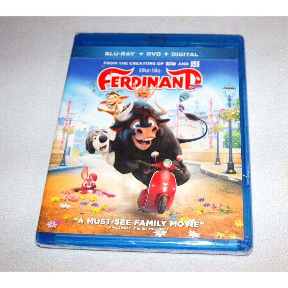Ferdinand the Bull Blue Sky (Blu-ray Plus DVD Plus Digital 2017) New Sealed